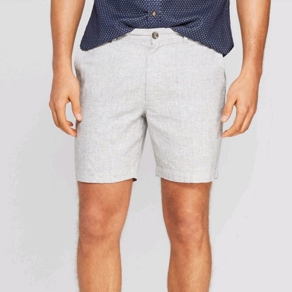 Men's 7" Flat Front Shorts - Goodfellow & Co™